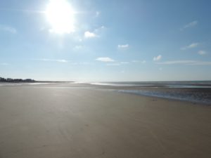 blue flag beach camber sands